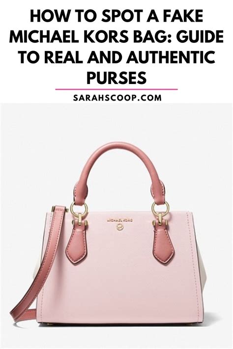 how to spot a fake michael kors purse ebay|authentic michael kors purse.